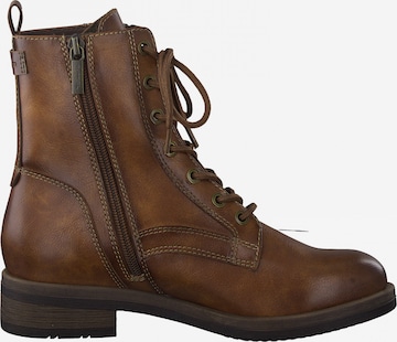 TAMARIS Lace-Up Ankle Boots in Brown