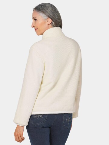 Goldner Knit Cardigan in Beige: front