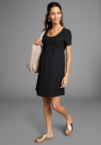 Neun Monate Dress in Black