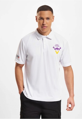 European League of Football Shirt 'Vienna Vikings' in White: front