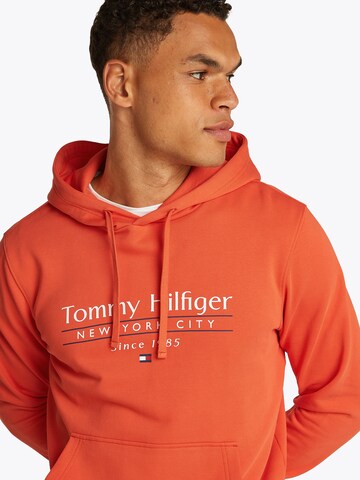 Sweat-shirt TOMMY HILFIGER en orange