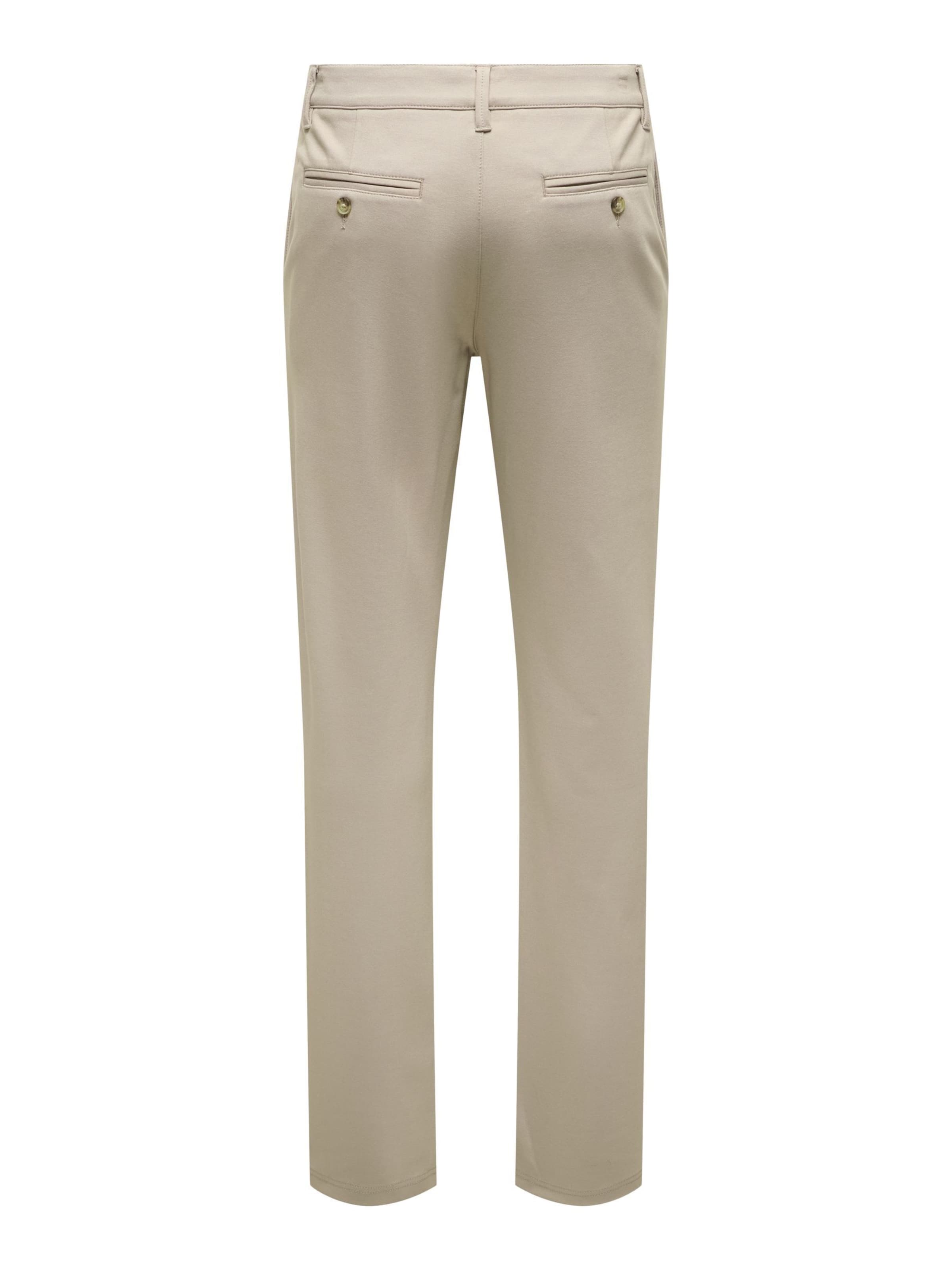 Only & Sons regular Bukser 'ONSMick' i beige