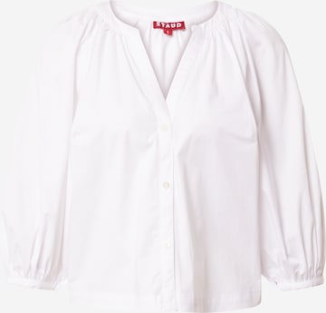 Staud Blouse in White: front