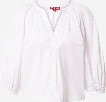 Staud - Blusa en blanco: frente