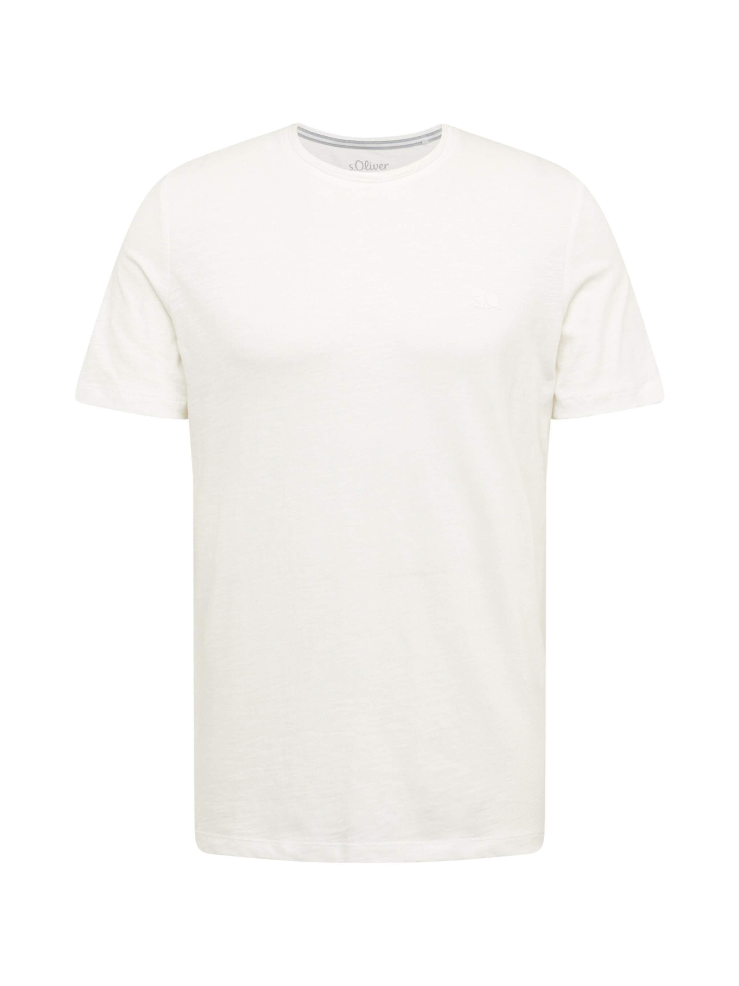s.Oliver T-Shirt in Weiß: Vorderseite