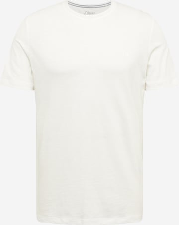 s.Oliver T-Shirt in Weiß: Vorderseite