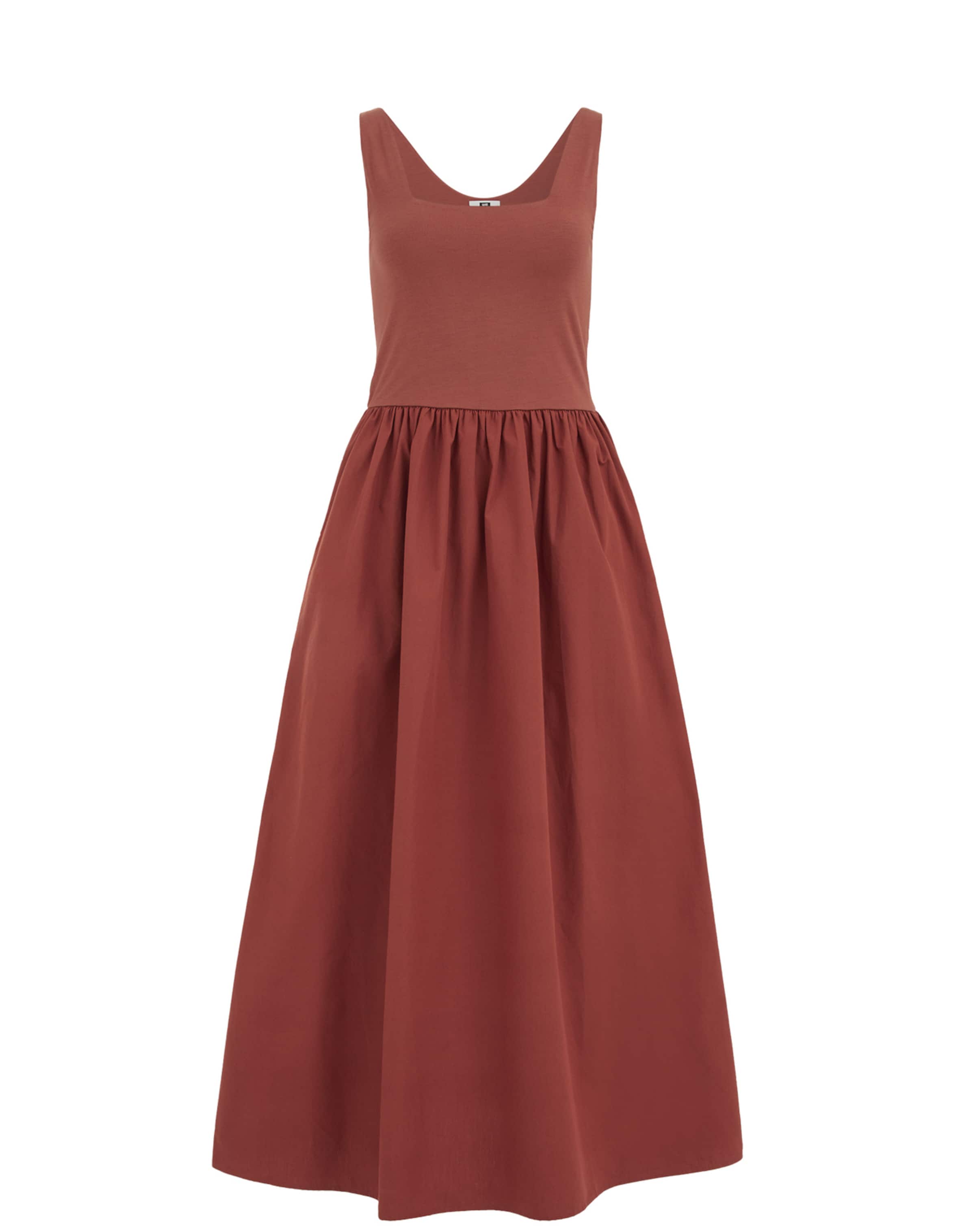 WE Fashion Summer dress in Red: front