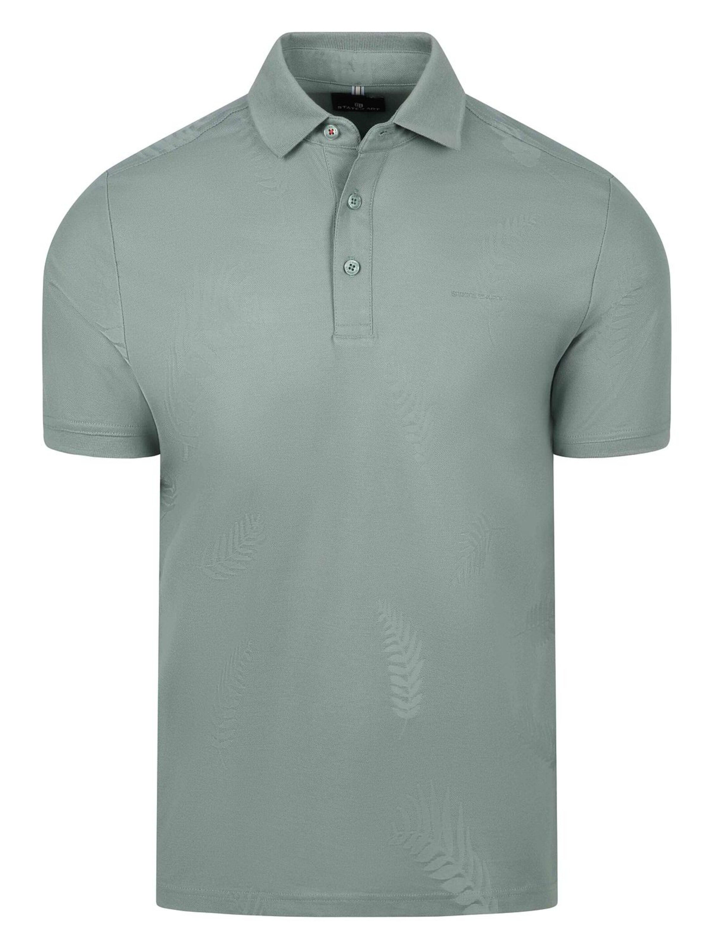 State of Art Shirt‌‌ in Grün: Vorderseite