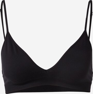 Triangle Soutien-gorge WEEKDAY en noir : devant