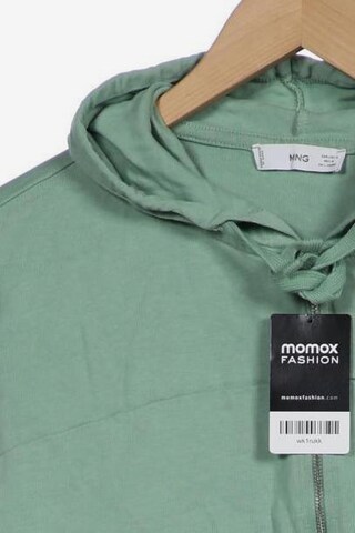 MANGO Sweatshirt & Zip-Up Hoodie in M in Green