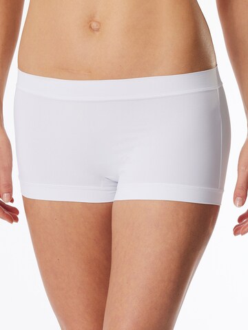 SCHIESSER Skinny Broek ' Unique Micro ' in Zwart: voorkant