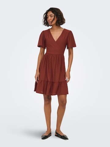 JDY Kleid in Braun