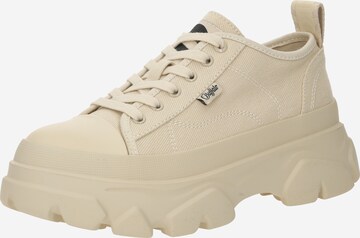 Sneaker bassa 'TREMOR' di BUFFALO in beige: frontale