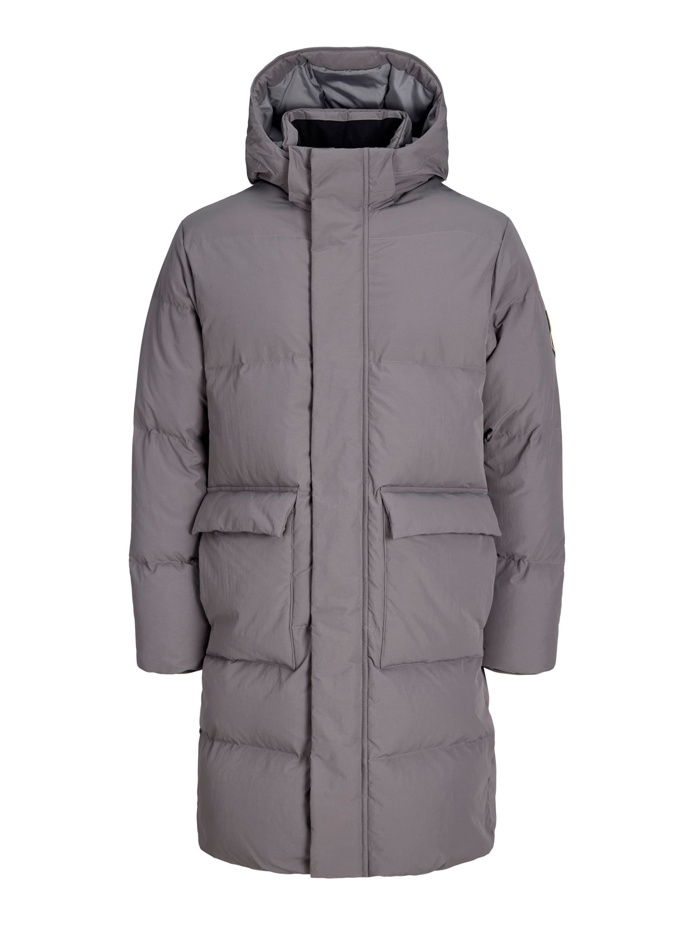 Portland Outerwear Company - Chaqueta de invierno en gris: frente