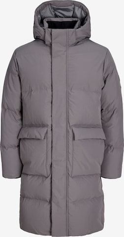 Portland Outerwear Company Winterjas in Grijs: voorkant