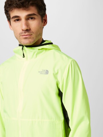 THE NORTH FACE - Chaqueta deportiva en amarillo