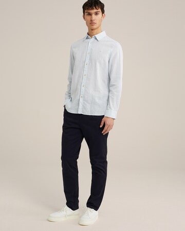 WE Fashion Regular Chino Pants in Blue