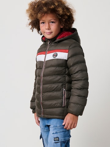 KOROSHI - Chaqueta de entretiempo en verde: frente