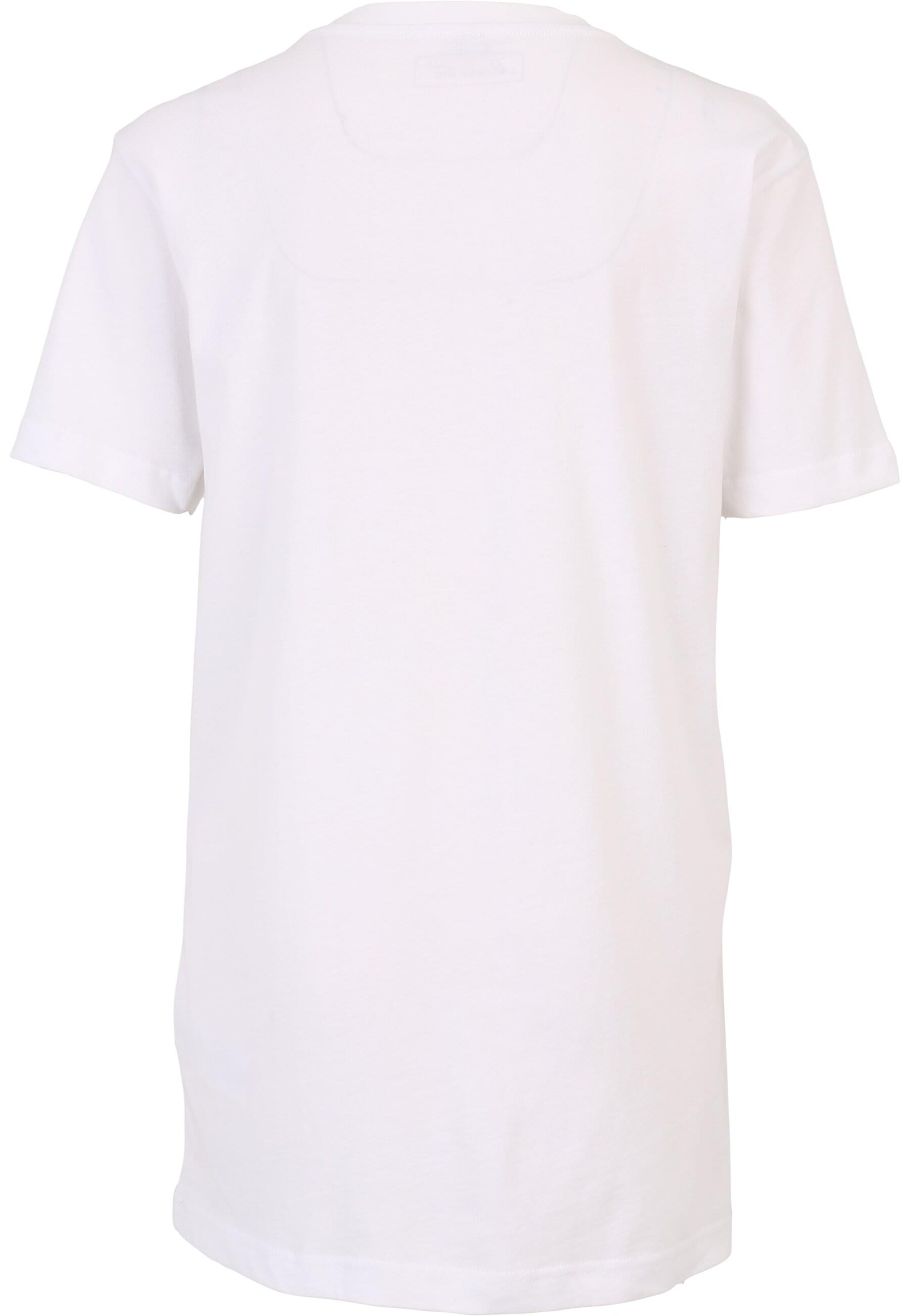 Maglietta 'Le Papillon' di Mister Tee in bianco