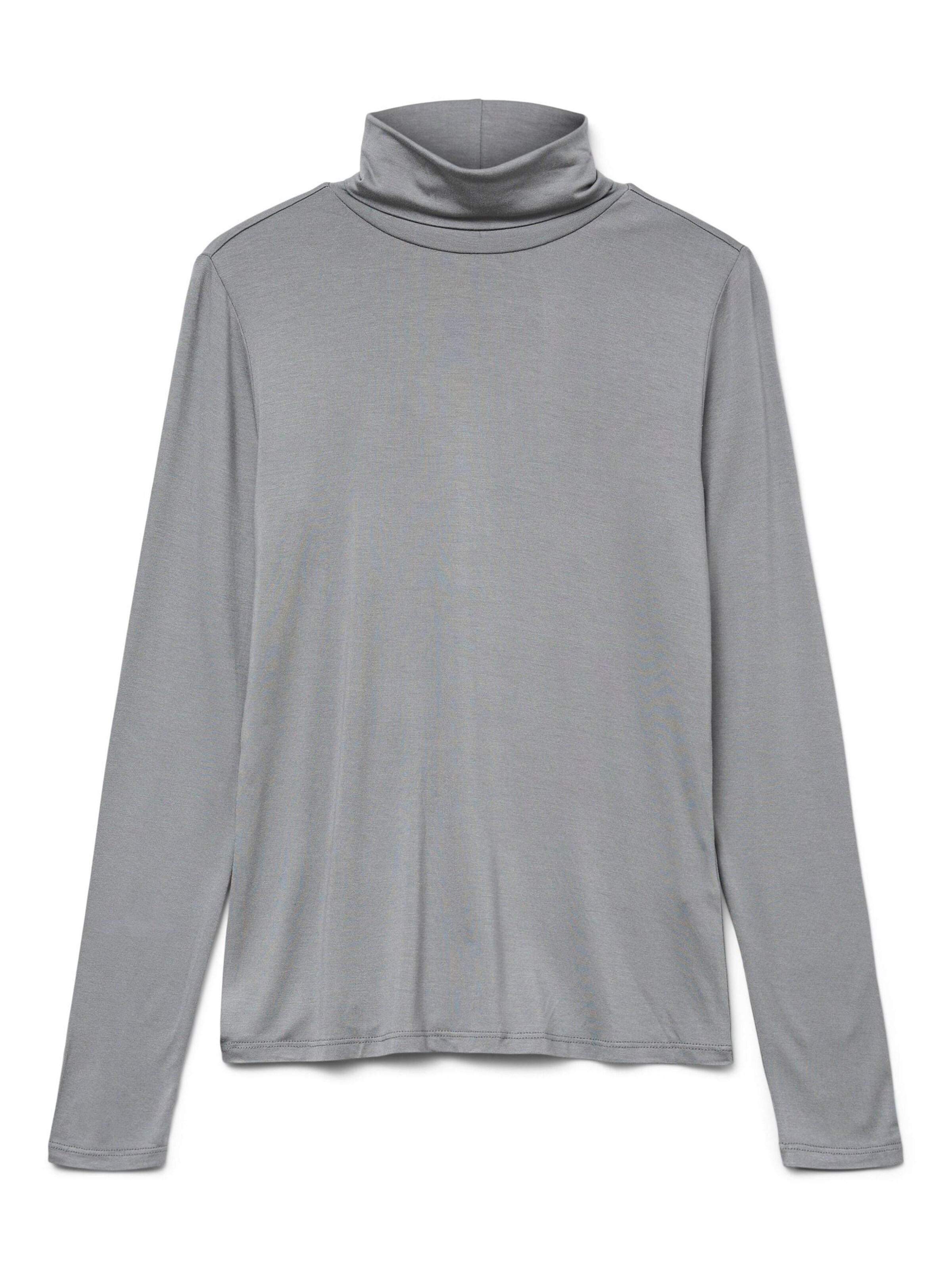 VERO MODA Póló 'VMALBERTE' - szürke: elől