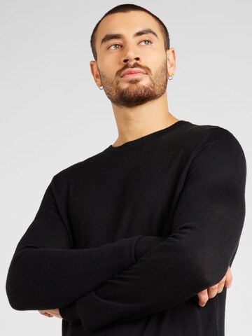 Bruun & Stengade Pullover 'Jupiter' in Schwarz