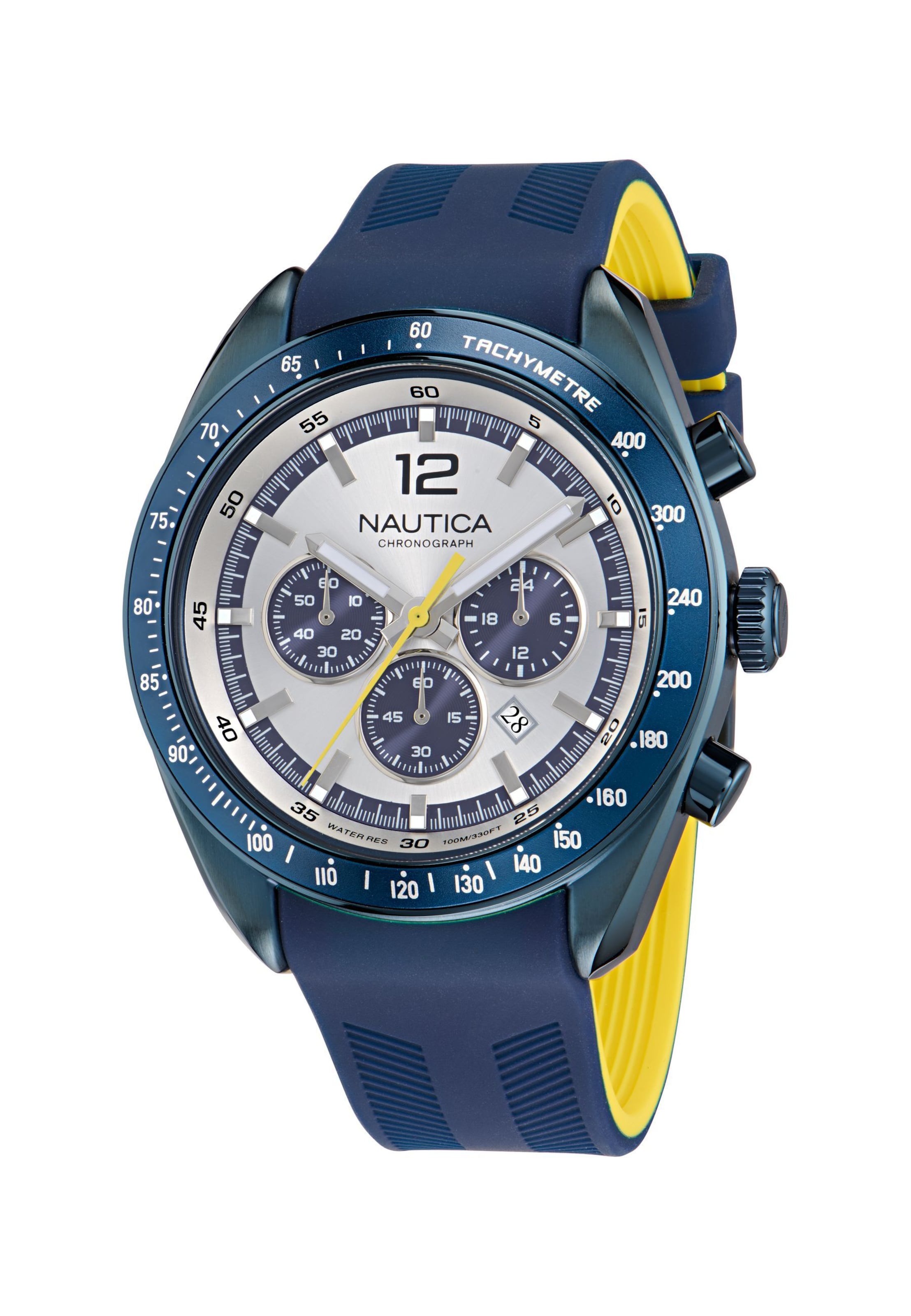Montre à affichage analogique NAUTICA en bleu : devant