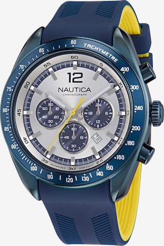 Montre à affichage analogique NAUTICA en bleu : devant