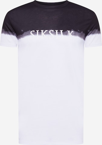 SikSilk Koszulka w kolorze czarny: przód
