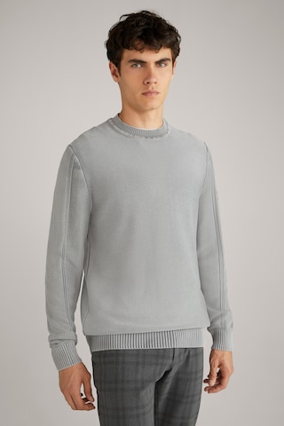 JOOP! Jeans Sweater 'Howard' in Grey: front