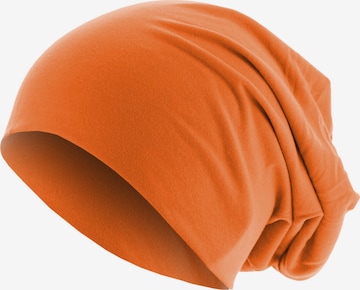 MSTRDS Čiapky 'Beanie' - oranžová: predná strana