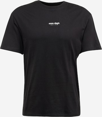 JACK & JONES Koszulka 'BERLIN' w kolorze czarny: przód