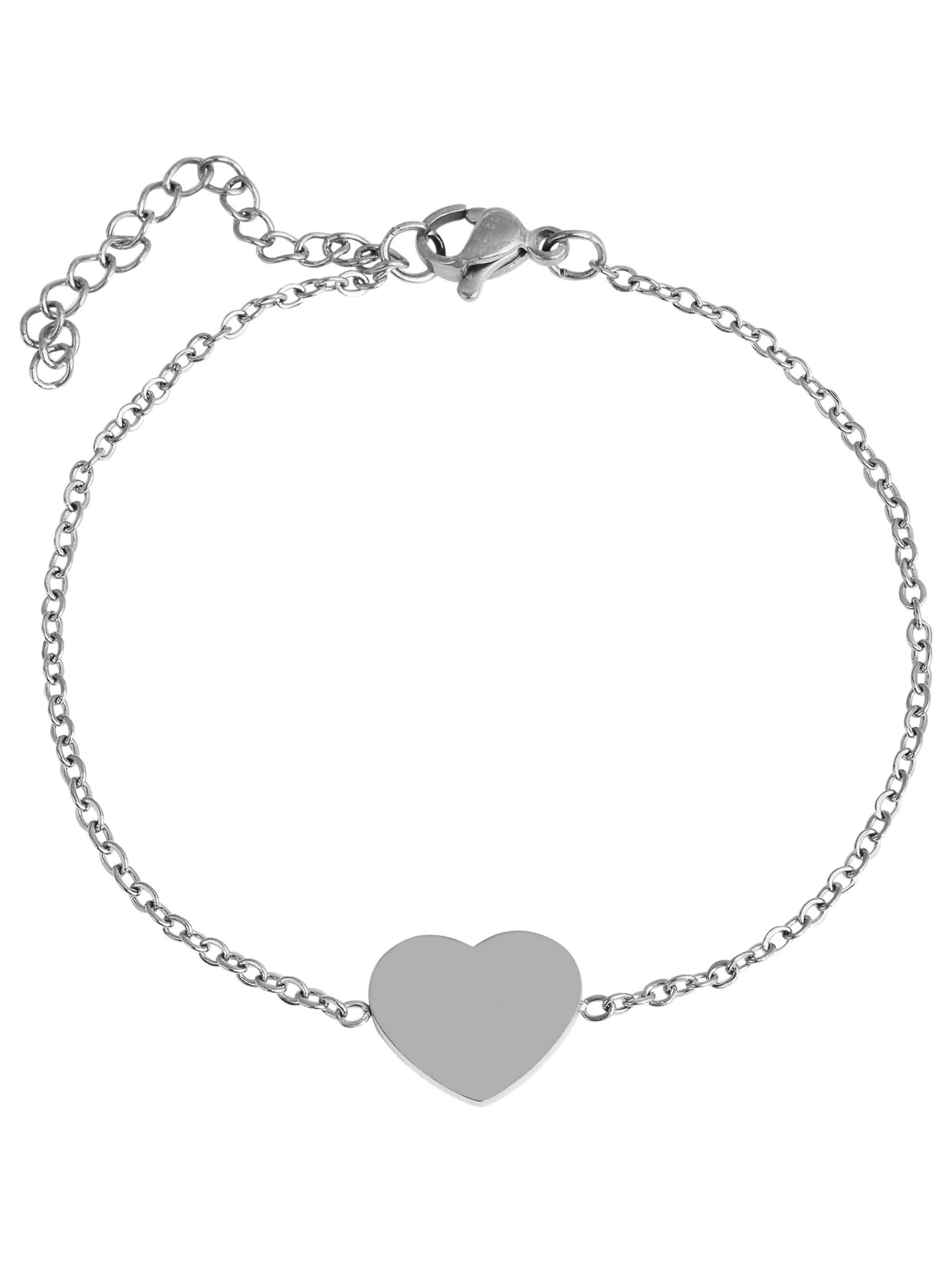 Akzent Bracelet 'Delmy' in Silver