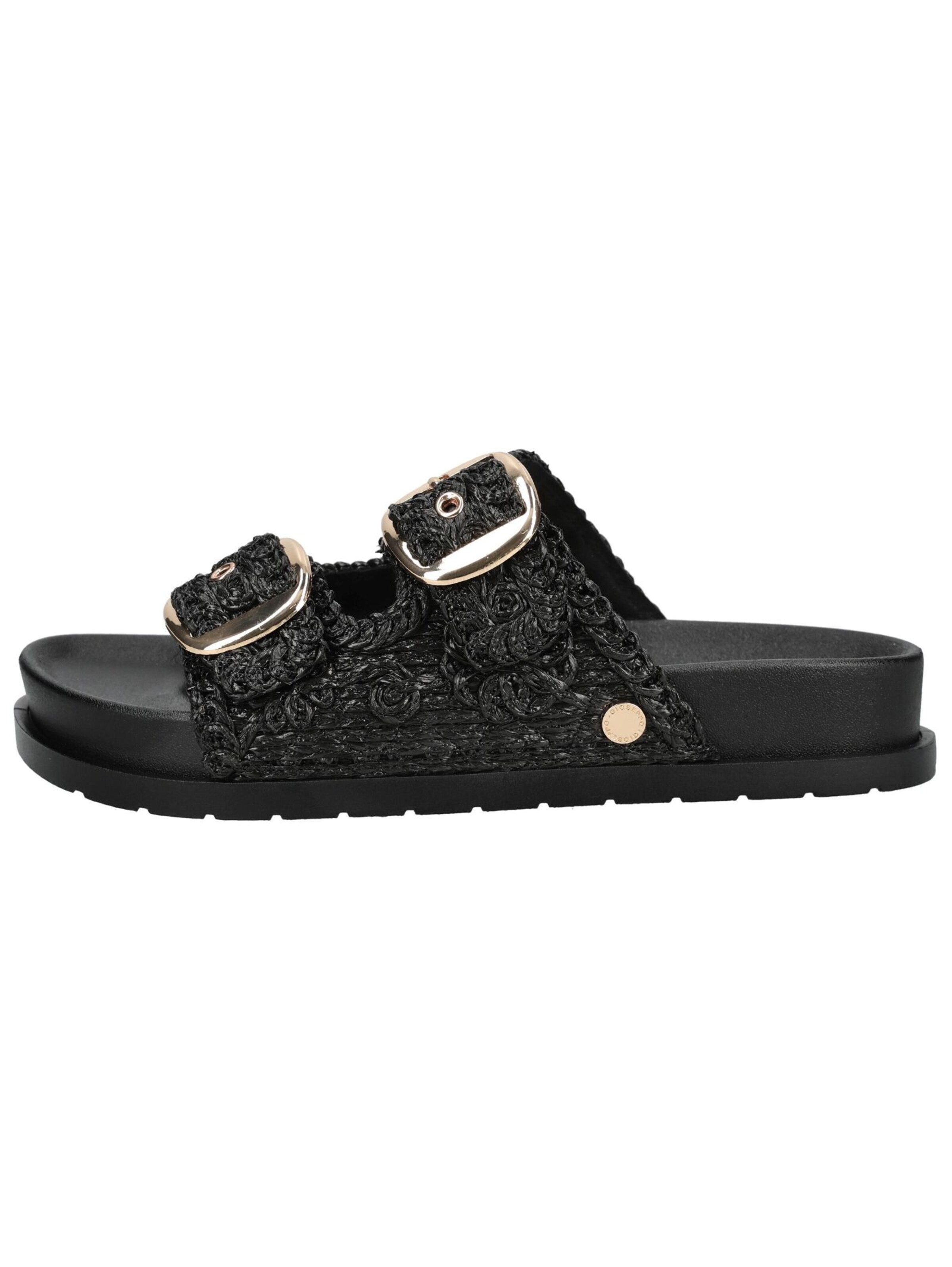GIOSEPPO Pantolette in Schwarz