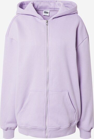 Urban Classics Sweatjacke in helllila, Produktansicht