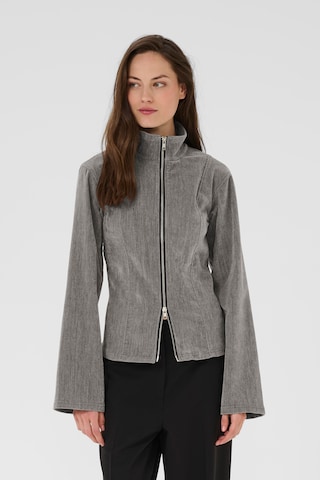 Veste de survêtement 'Darcy' KAREN BY SIMONSEN en gris : devant