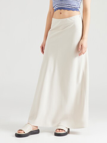 Gina Tricot Skirt in White: front