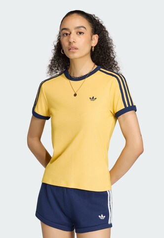 ADIDAS ORIGINALS - Camiseta 'Cali' en amarillo: frente