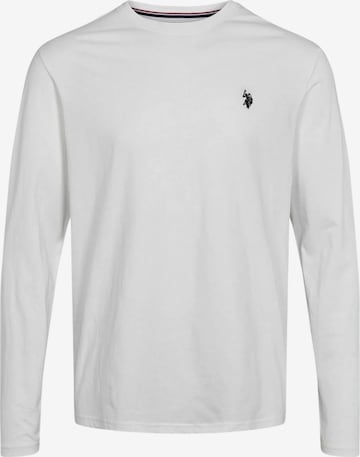 T-Shirt 'Brolin' U.S. POLO ASSN. en blanc : devant