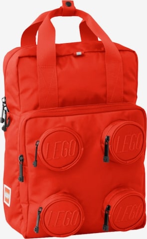 LEGO Backpack 'Brick' in Red: front