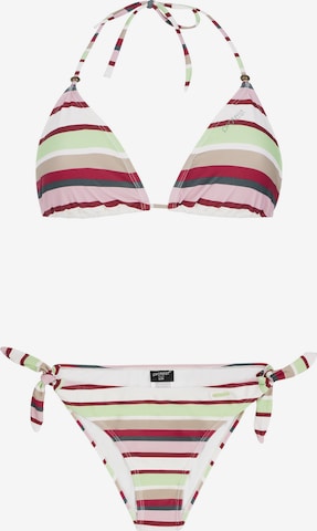 PROTEST Triangle Bikini 'PRTBANDITA' in Green: front