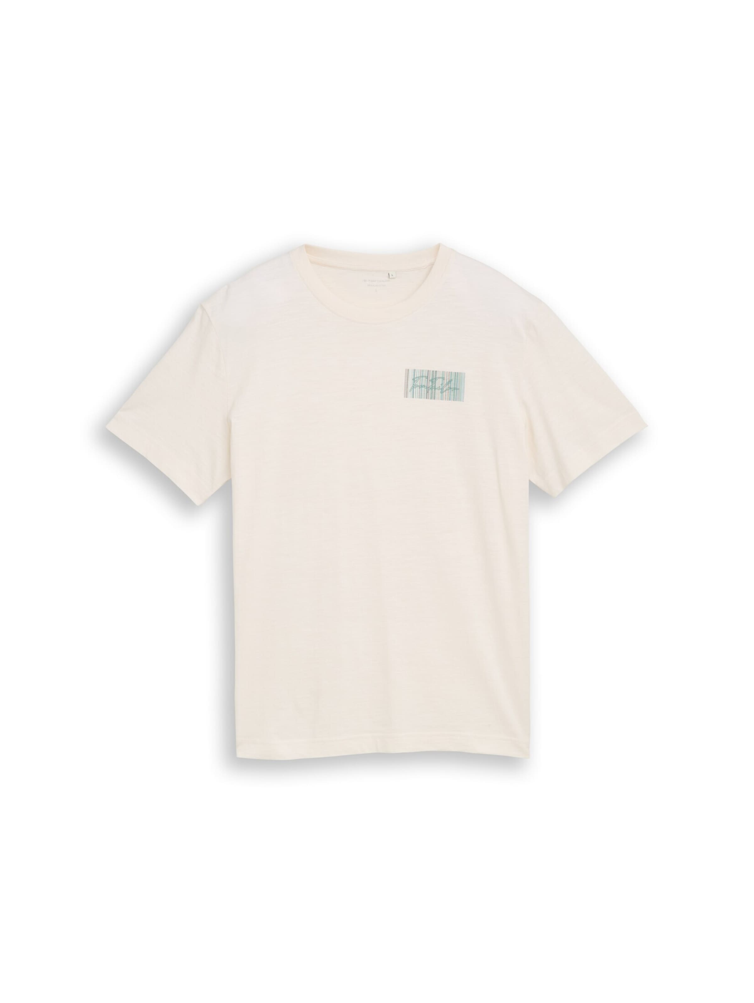 TOM TAILOR Shirt in Wit: voorkant