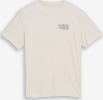 TOM TAILOR Shirt in Wit: voorkant