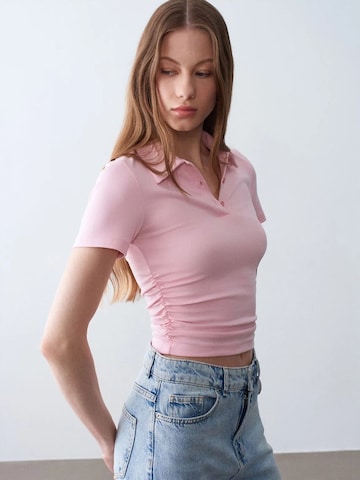 T-shirt Dilvin en rose