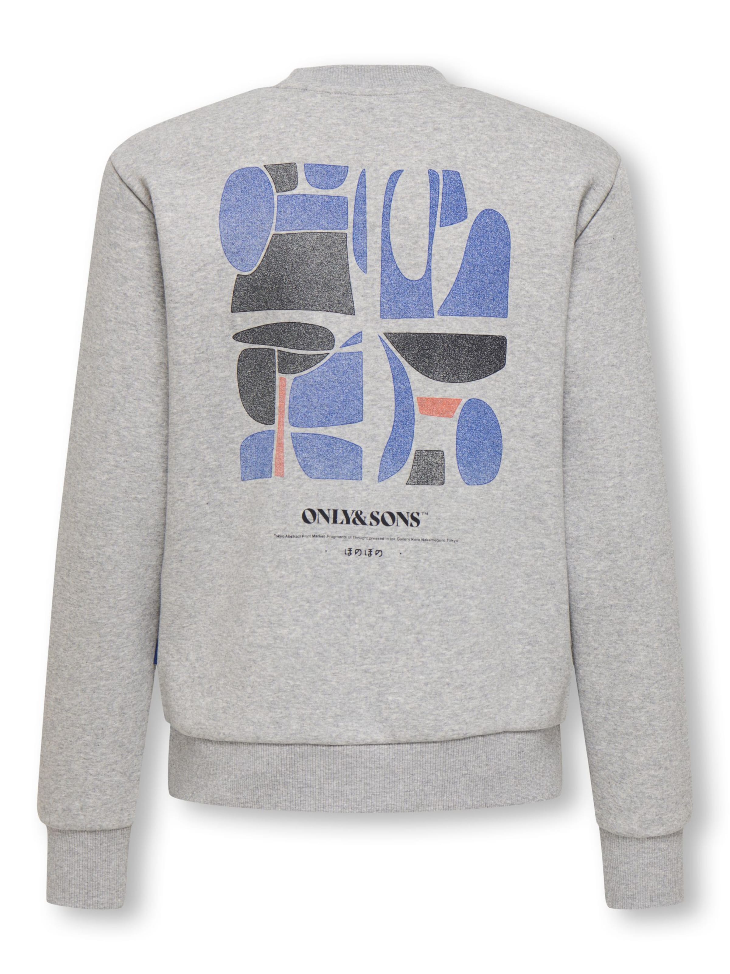 Only & Sons Junior Sweatshirt 'CERES' in Grau