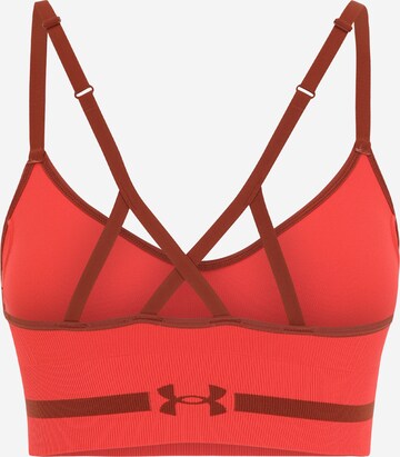 UNDER ARMOUR - Bustier Sujetador deportivo en rojo