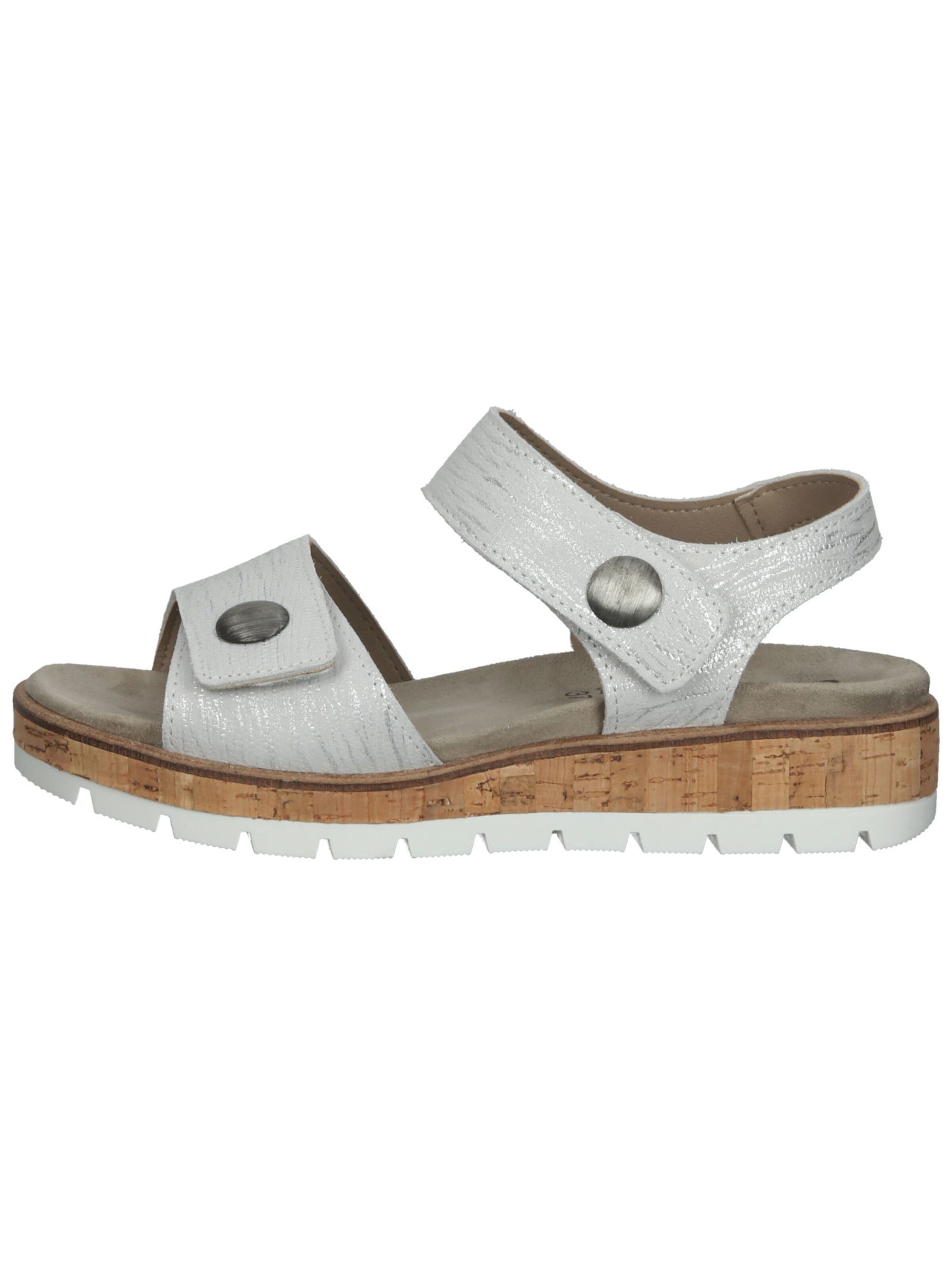 Frauen Sandalen COSMOS COMFORT Riemensandale in Silber - AC68390 Frauen Sandalen COSMOS COMFORT Riemensandale in Silber - AC68390