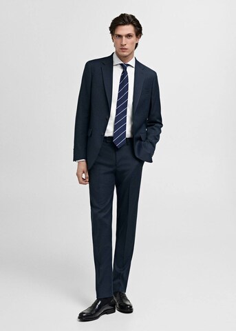 MANGO MAN Slimfit Hose 'Milan' in Blau