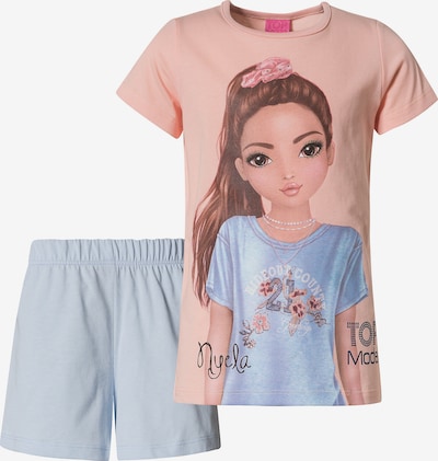 TOP MODEL Pajamas in Light blue / Brown / Pink / Black, Item view
