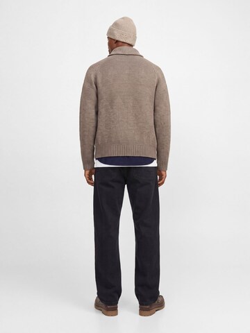 Vestes en maille JACK & JONES en marron
