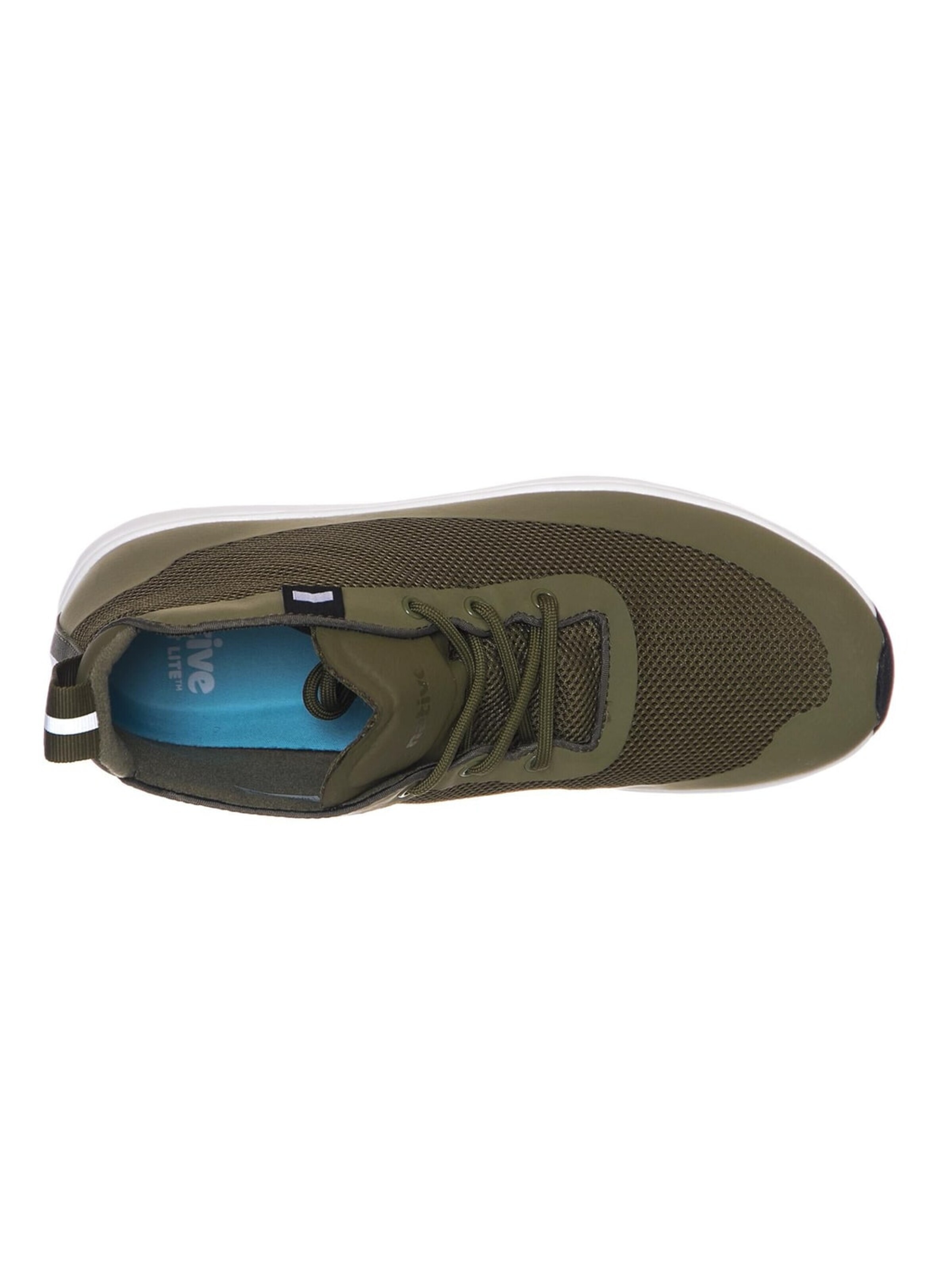 NATIVE Buty sportowe sznurowane w kolorze zielony